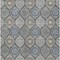 Homeroots 10' X 14' Gray Ivory And Navy Blue Floral Medallion Washable Indoor Outdoor Area Rug 614592 - alternate 9