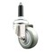 Service Caster 3 Inch 316SS Gray Polyurethane Wheel Swivel 7/8 Inch Expanding Stem Caster SCC-SS316EX20S314-PPUB-78 - alternate 1