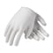 Cleanteam Medium Weight Cotton Lisle Inspection Glove with Rolled Hem Cuff, Men's, 12PK 97-520R - alternate 2