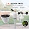 Vevor 7-in-1 Wi-Fi Weather Station 7.5 in Color Display Wireless Outdoor Sensor YT60234 - alternate 8