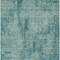 Homeroots 3' X 5' Teal Blue And Gray Geometric Washable Indoor Outdoor Area Rug 594587 - alternate 9