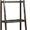 Homeroots Espresso Solid Wood Ladder Bookcase 380040 - alternate 5