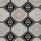 Homeroots 5' X 8' Black And Silver Floral Washable Indoor Outdoor Area Rug 610740 - alternate 9