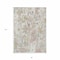 Homeroots 8' X 10' Ivory Beige And Linen Floral Washable Indoor Outdoor Area Rug 611195 - alternate 9