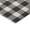 Homeroots 9' X 12' Black And Gray Plaid Washable Indoor Outdoor Area Rug 595377 - alternate 9