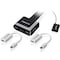 Iogear 2-Port HD Cable KVM with MiniDisplayPort Adapters Bundle GCS62HMDPKIT - alternate 1