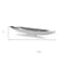 Homeroots 32in Contempo Shiny Silver Long Boat Tray 354890 - alternate 5