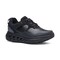 Shoes For Crews Springer Leather 4SG Women's Non-Slip Work Sneakers, Black, Size 10 22434 - alternate 1