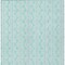 Homeroots 9' X 12' Aqua And Beige Ogee Washable Indoor Outdoor Area Rug 601612 - alternate 9