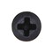 Auveco Phillips Oval Head Tapping Screw 4 x 3/4in Black Oxide, 100PK 12896 - alternate 2