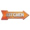 Signmission Kitchen Arrow Decal Funny Home Decor 18in Wide D-A-999786 - alternate 1