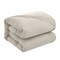 Homeroots Beige Queen Polyester 180 Thread Count Washable Down Comforter Set 528970 - alternate 1
