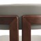 Leisuremod Velo Series Modern Dining Chair in Walnut Color Wood with Taupe Seat VCWN-51TP - alternate 10