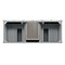 James Martin Vanities Vanity, without top, Urban Gray, 59.8 in W x 22.9 in D,  650-V60D-M-UGR - alternate 2