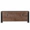 Vintiquewise Rustic Wooden Storage Trunk Bench for Decortive Organization or Seating QI004861.L - alternate 7