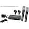 Galaxy Audio 2 channel wireless microphone system with two matched handheld microphones FREQUENCY N EDXR/HH38N - alternate 1