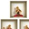 Homeroots Set of Three Anna Niche 3D Square Peel and Stick Wall Decals, 3PK 581067 - alternate 4