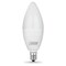 Feit Electric LED Lamp, Specialty, Torpedo Tip Lamp, 40 W Equivalent, E12 Lamp Base, White CTF40/10KLED/3 - alternate 1