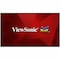 Viewsonic 65" LCD - 3840 x 2160 - Direct LED - 450 Nit - 2160p - HDMI - USB - SerialEthernet - Black CDE6520-W - alternate 1