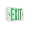 Compass Exit Sign, White, 1 or 2 Face(s), LED, Universal Mount, Nickel Cadmium CEG - alternate 4