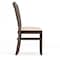 Flash Furniture HERCULES Vertical Slat Back Walnut Wood Restaurant Chair - Tan Vinyl Seat XU-DGW0008VRT-WAL-TNV-GG - alternate 10