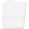 Mastervision Data Card Sheets, 8.5"x11", White, PK10 FM1615 - alternate 1