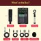 Pyle Portable Bluetooth Live Broadcast Sound Card Pro Audio Interface DJ mixer Condenser w/Microphone PKSCRD308 - alternate 4