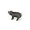 Homeroots 5" Black Cast Iron Pig Hand Painted Sculpture 483184 - alternate 8