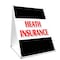 Signmission Health Insurance, 36 Inch x 24 Inch A-frame Yard Sign, Plastic Sign SBC-2436-Health Insurance - alternate 1