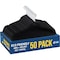 Lifemaster Velvet Non-Slip Hangers, Black Plastic, 360 Deg Swivel Hook, Space-Saving, 50PK LMVEL50 - alternate 1