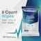 Fifthpulse Large Adult Bathing Wipes Body Cleansing, No Rinse Shower Bath Wipes, 8 Count, 8PK FMN100673 - alternate 5