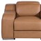 Homeroots 41" Chestnut Italian Leather Wall Hugger Recliner With USB 634539 - alternate 9