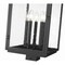 Z-Lite Hartwell 5-Light Outdoor Post Mount Fixture, 12 in W x 25.25 H, Sand Black 5019PHXLS-BK - alternate 6
