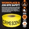 Xpose Safety Crime Scene Do Not Cross Tape Roll, 3 Mil, 3 Inch Wide x 1000 Feet, Yellow w/Black Letters, 6PK PCST-3M-6-X-S - alternate 7