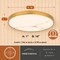 Vaxcel Aurelia 16-in Brushed Gold Contemporary Round LED Flush Mount Ceiling Light Alabaster Shade C0357 - alternate 9
