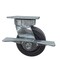 Service Caster 5 Inch Kingpinless Phenolic Wheel Swivel Caster with Brake SCC-KP30S520-PHR-SLB - alternate 1