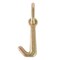 Mytee Products 5/16 in Mini J Hook G70 w/ Oblong Link, 5400 lbs WLL, 4PK MJHookx4 - alternate 8