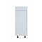 Cambridge Radiance 18 in. W x 21 in. D x 34.50 in. H Ready to Assemble Slab Bath Cabinet in White Gloss SA-VDB18-WG-KIT - alternate 10