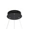 Jonathan Y Baxter 23.5" 1-Light Modern Contemporary Aluminum Integrated LED Hoop Pendant, Black JYL7200B - alternate 10