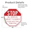 Signmission Stop All Vehicles Subject to Search, 18 Inch X 18 Inch, Vinyl Decal OC-D-18-244 - alternate 4