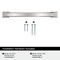 Amerock Sheffield 5-1/16 inch (128mm) Center-to-Center Polished Chrome Cabinet Pull, 10PK 10VMP3704226 - alternate 4