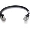 C2G 6IN CAT6 SNAGLESS STP CABLE-BLK 981 - alternate 2