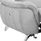 Homeroots 87in Gray And Silver Power Reclining Loveseat 489285 - alternate 3