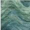 Homeroots 3' X 5' Teal Blue And Green Abstract Washable Indoor Outdoor Area Rug 618178 - alternate 9