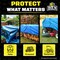 Boen All Purpose Tarp, 30 ft x 30 ft, 5 Mil, Blue, Polyethylene BT-3030 - alternate 14