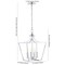 Jonathan Y Camden 13" 4-Light Iron Classic Midcentury Pendant Lantern, Chrome JYL7561B - alternate 10