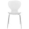 Leisuremod Modern Oyster Transparent Side Chair, Clear, 2PK OC17CL2 - alternate 10