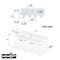 Taiki Taiki 4" 1.5mm X 60 Degree 3 Piece Steel Soft Jaw Set 3900-4684 - alternate 2