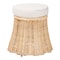 Bali & Pari Ying Natural Rattan Ottoman, Small 264-14444-ZORO - alternate 1