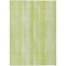 Homeroots 8' X 10' Artichoke Green And Ivory Botanical Leaves Washable Indoor Outdoor Area Rug 581957 - alternate 1